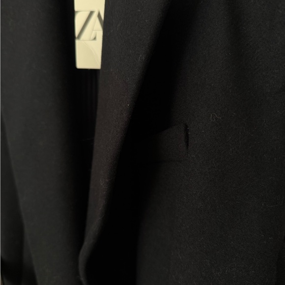 NEW ZARA WOOL BLEND SHOULDER PAD VEST XS - Picture 11 of 12